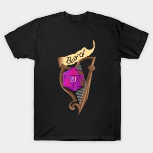 Dungeons & Dragons Bard D20 T-Shirt